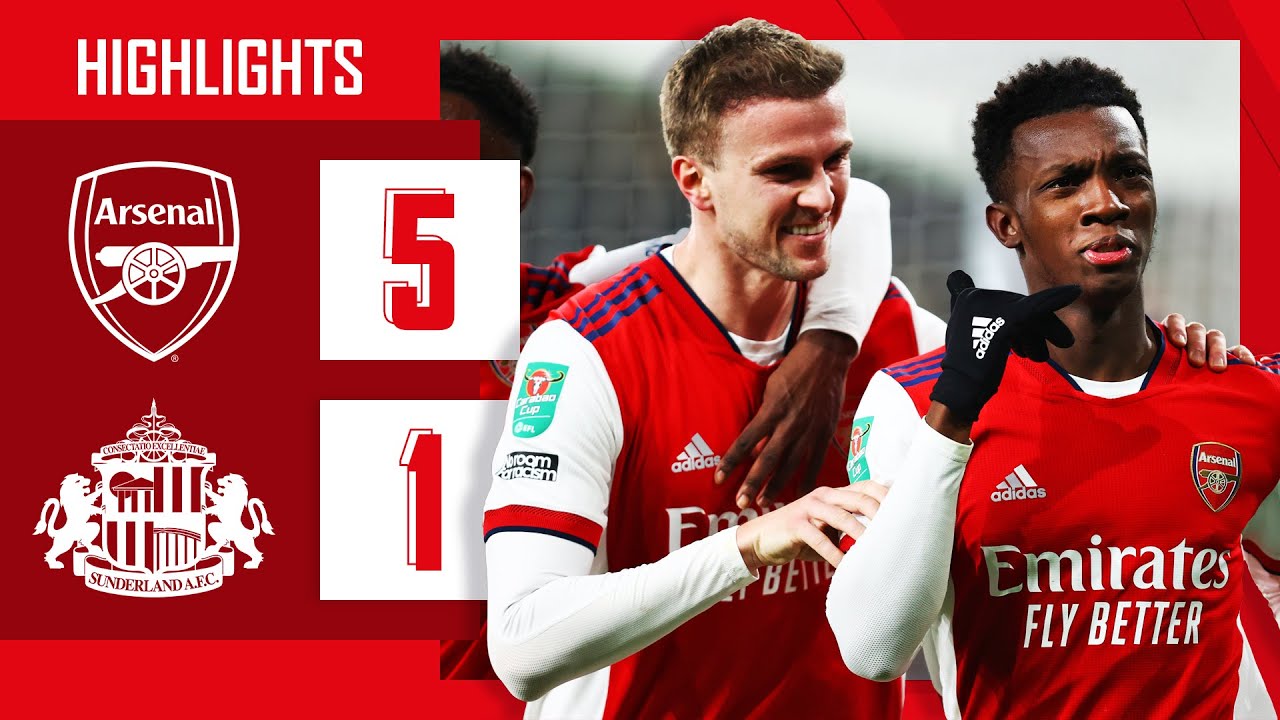 ไฮไลท์: อาร์เซน่อล 5-1 ซันเดอร์แลนด์ (คาราบาว คัพ)
